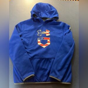 Under Armour Royal Blue Jacket with Gold Detail